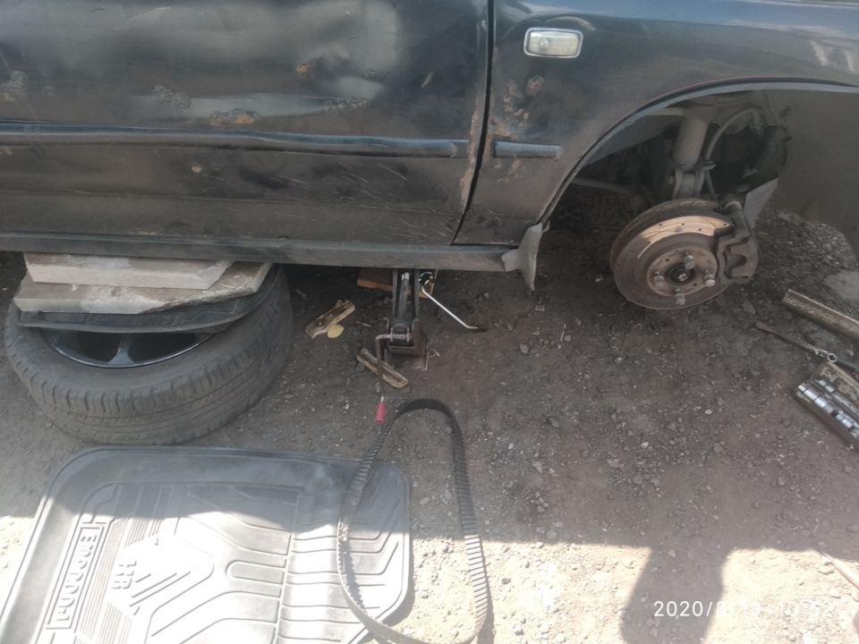 Поломка в дороге и замена ремня ГРМ — Lada 21124, 1,6 л, 2007 года ...