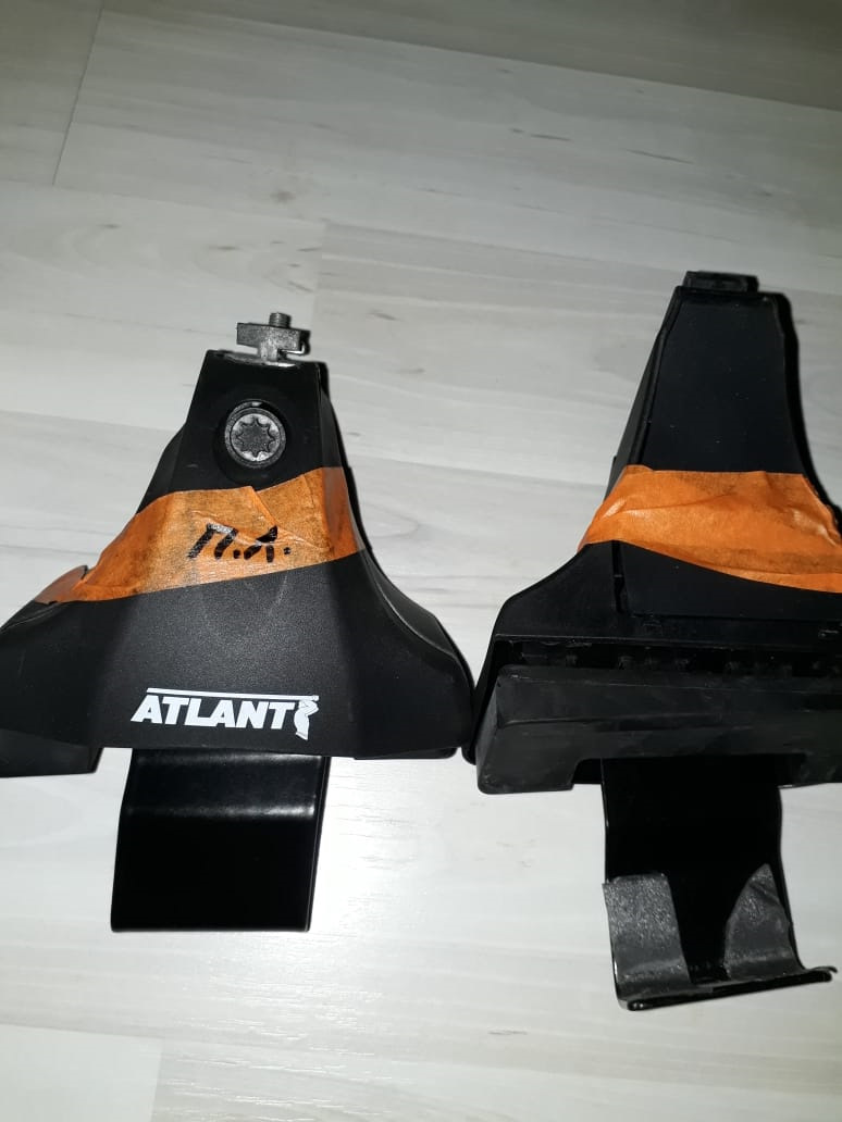 багажник атлант и новые лампочки в подсветку номера — Volkswagen Golf ...