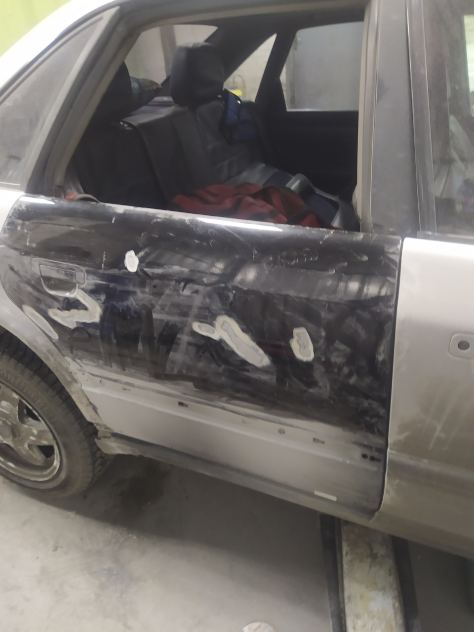 Кузовной ремонт — Audi 100 (C4), 2 л., 1992 года | кузовной ремонт | DRIVE2