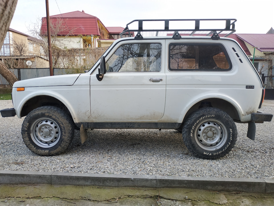Лифтуем ниву part 2 — Lada 4x4 3D, 1,7 л, 2002 года | тюнинг | DRIVE2