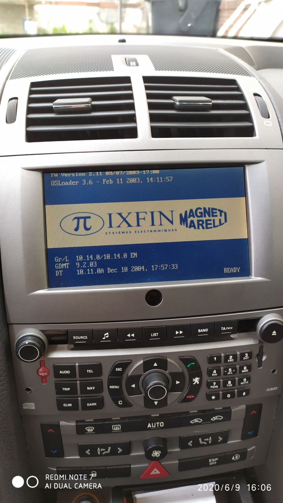 прошивка — Peugeot 407 SW, 1,6 л, 2004 года | электроника | DRIVE2