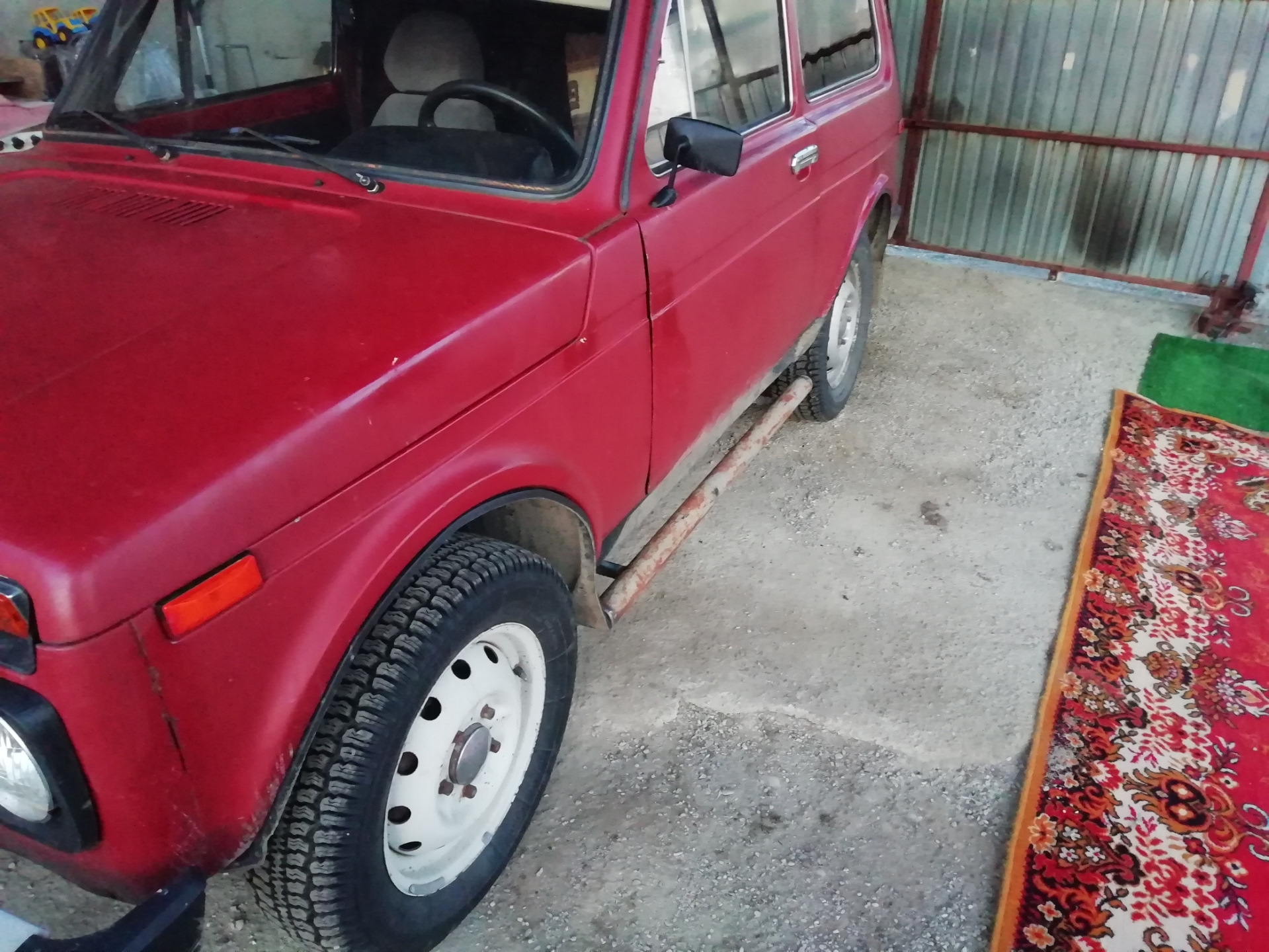 Силовые пороги на ниву — Lada 4x4 3D, 1,5 л, 1990 года | своими руками ...