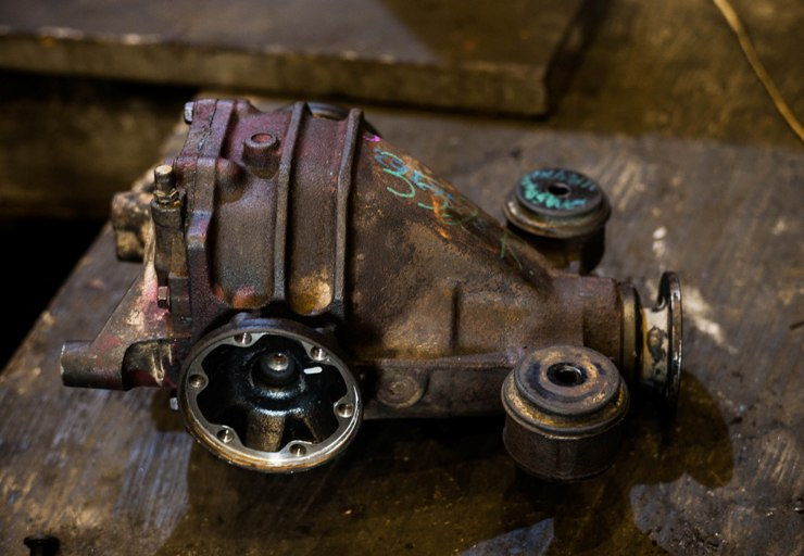 Все фланцы перекочевали с моего редуктора на этот. — Toyota Altezza