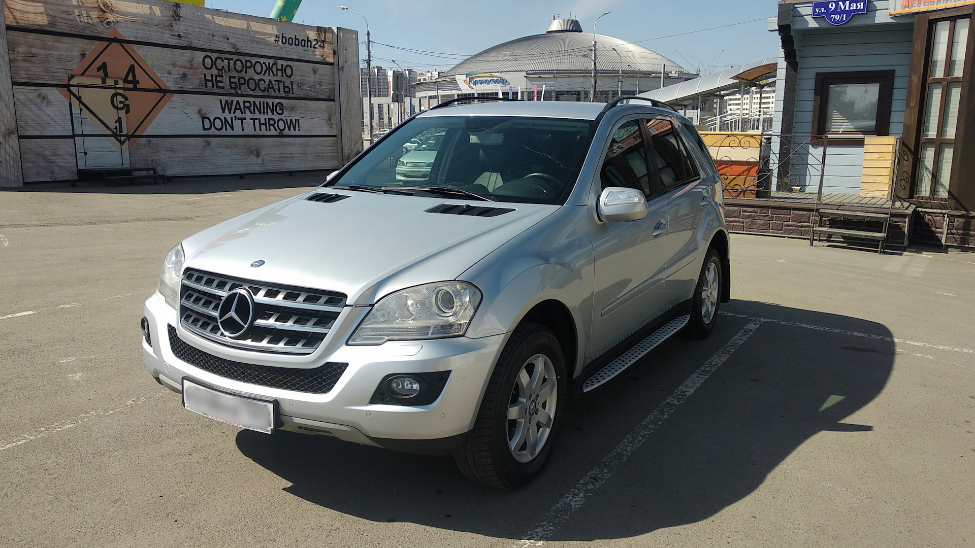 Продажа Mercedes-Benz M-Class (W164) 2009 (дизель, АКПП) — с историей  обслуживания — DRIVE2.RU