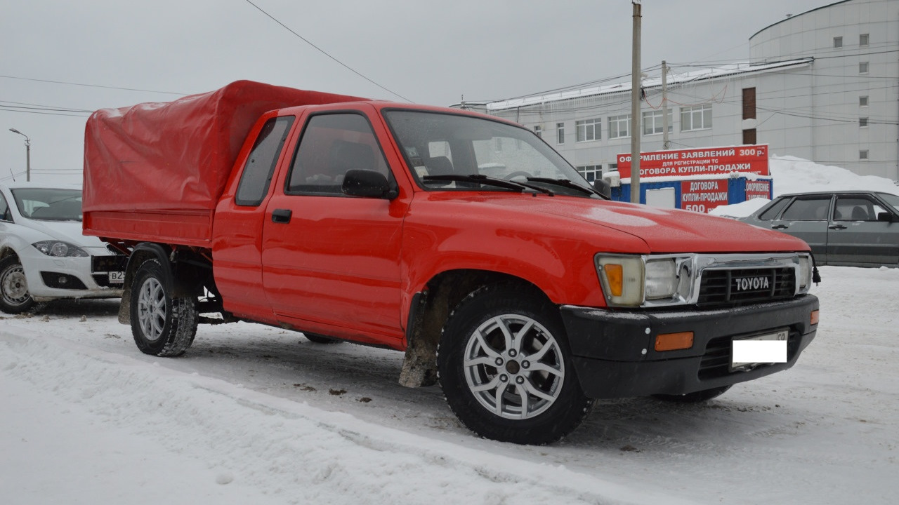 Toyota Hilux (5G) 2.5 бензиновый 1993 | 1JZ-GE на DRIVE2