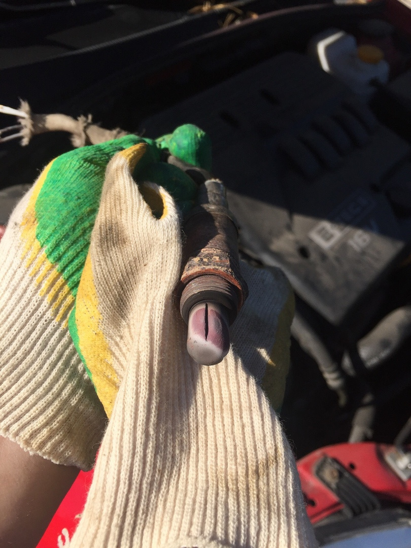 Заменил Датчик кислорода на Бош с ваз-2110 — Chevrolet Lacetti Sedan, 1 ...