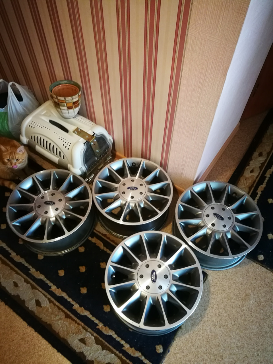Диски Ronal r16 — Ford Mondeo I, 1,8 л, 1994 года | колёсные диски | DRIVE2