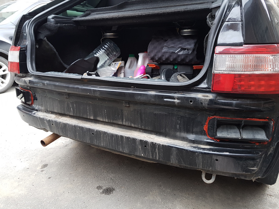 Доработка задних воздуховодов — LADA 21124, 1,6 л., 2007 года | своими ...