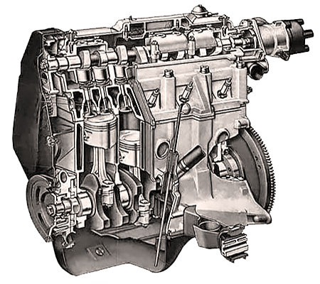 Немного о конструкции двигателя Лада 21083 8 клапанов