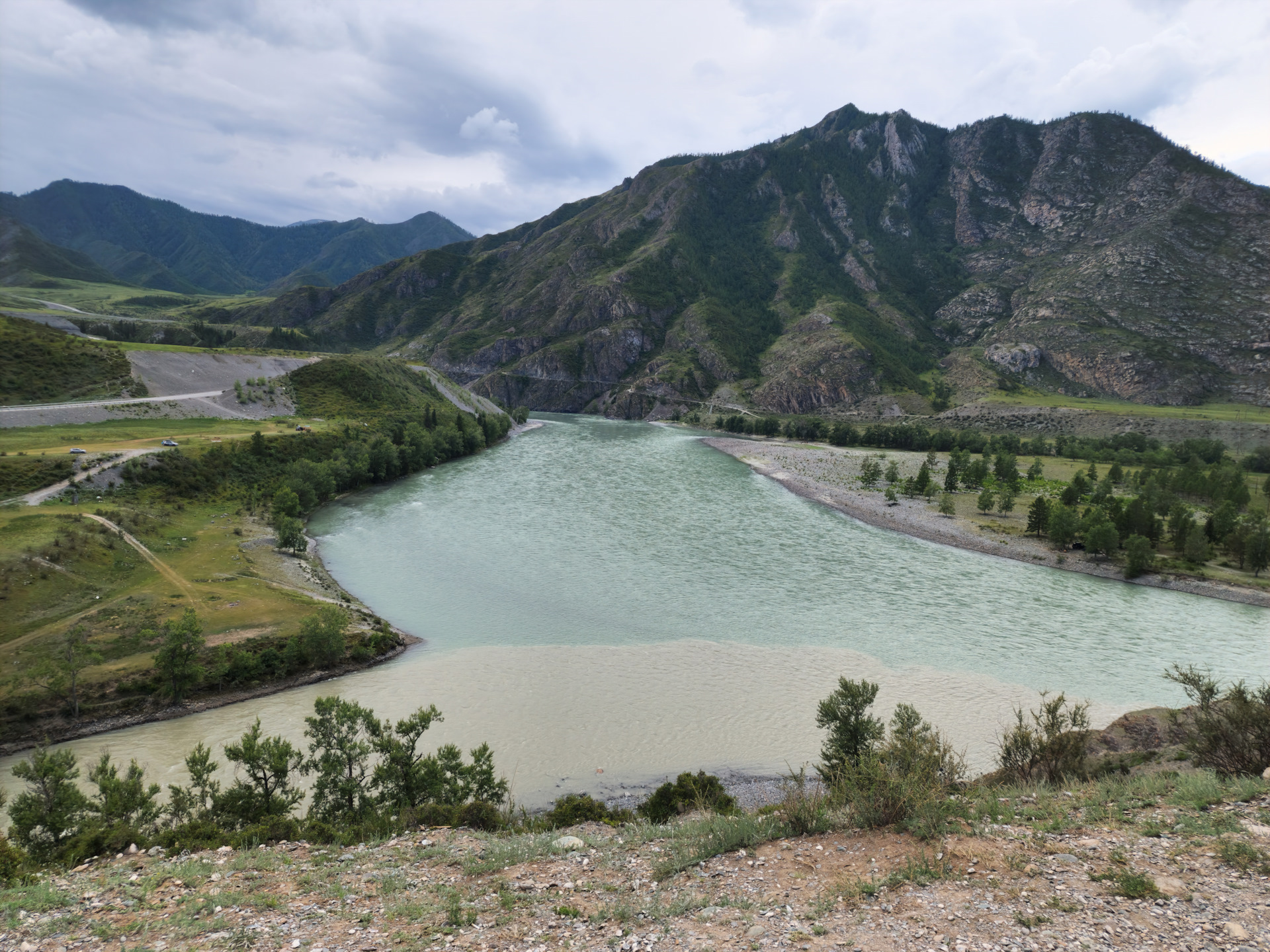 Река в Сибири Катунь