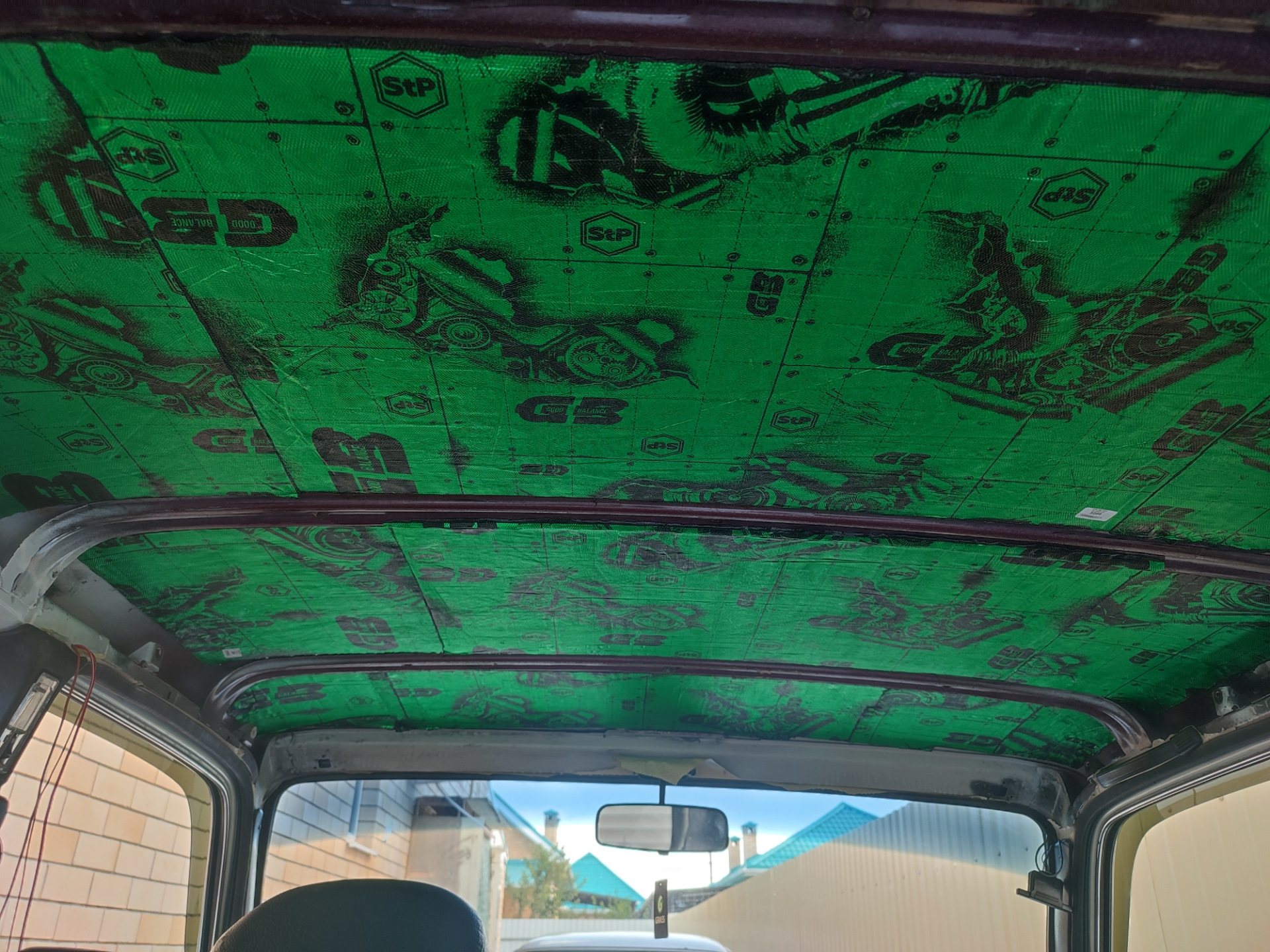 Комфорт в ниве или шумка своими руками и ногами . — Lada 4x4 3D, 1,7 л ...