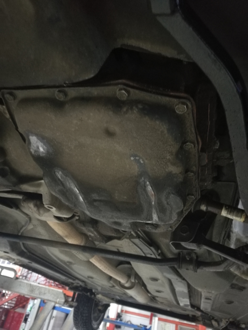 Замена лягушки тормоза + осмотр ходовой — Lada Гранта (2G) FL, 1,6 л ...