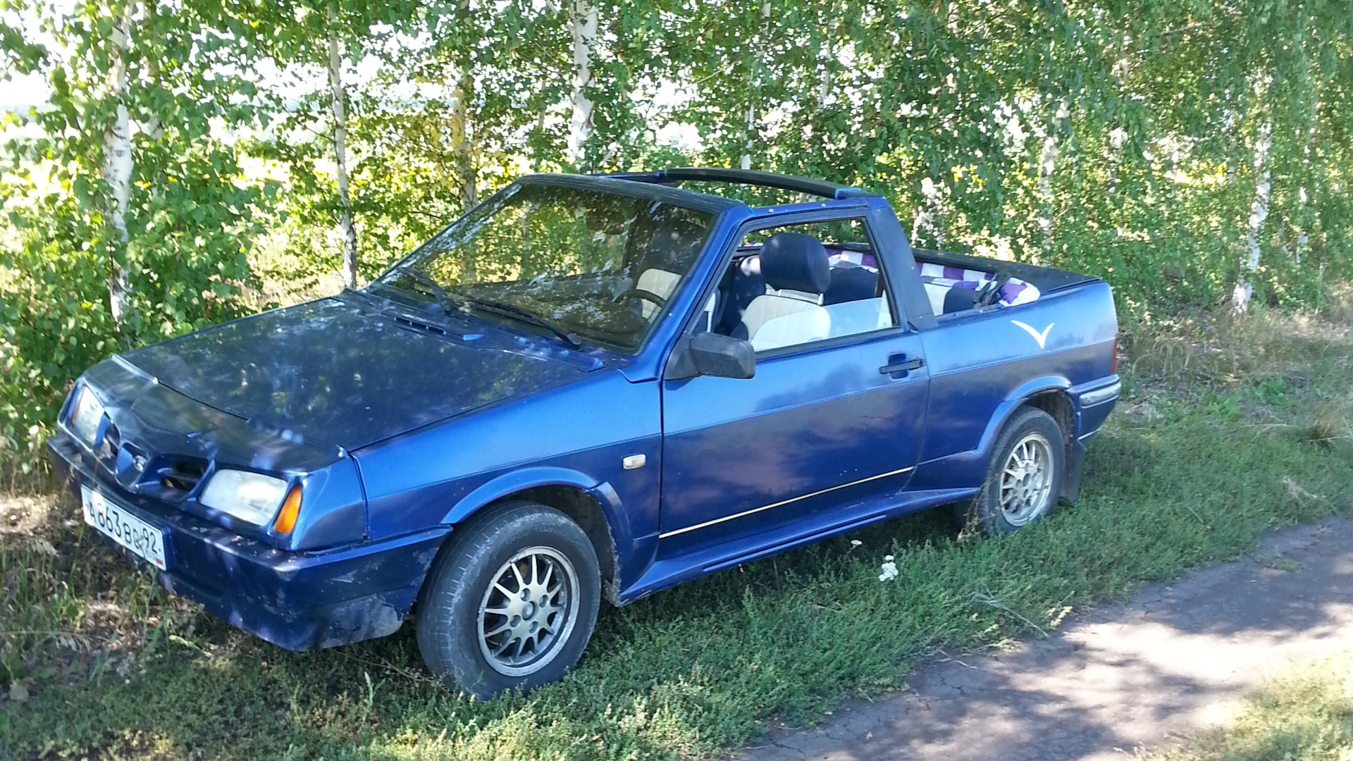 Lada Samara Cabrio 1.5 бензиновый 1993 | Czech Design на DRIVE2