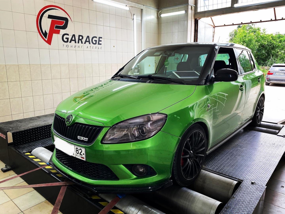 Шкода Фабия РС — чип-тюнинг — FullPowerGarage на DRIVE2