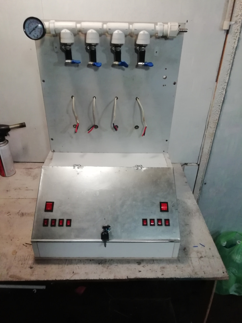 Стенд для промывки форсунок — Hyundai Tucson (JM), 2 л, 2008 года ...