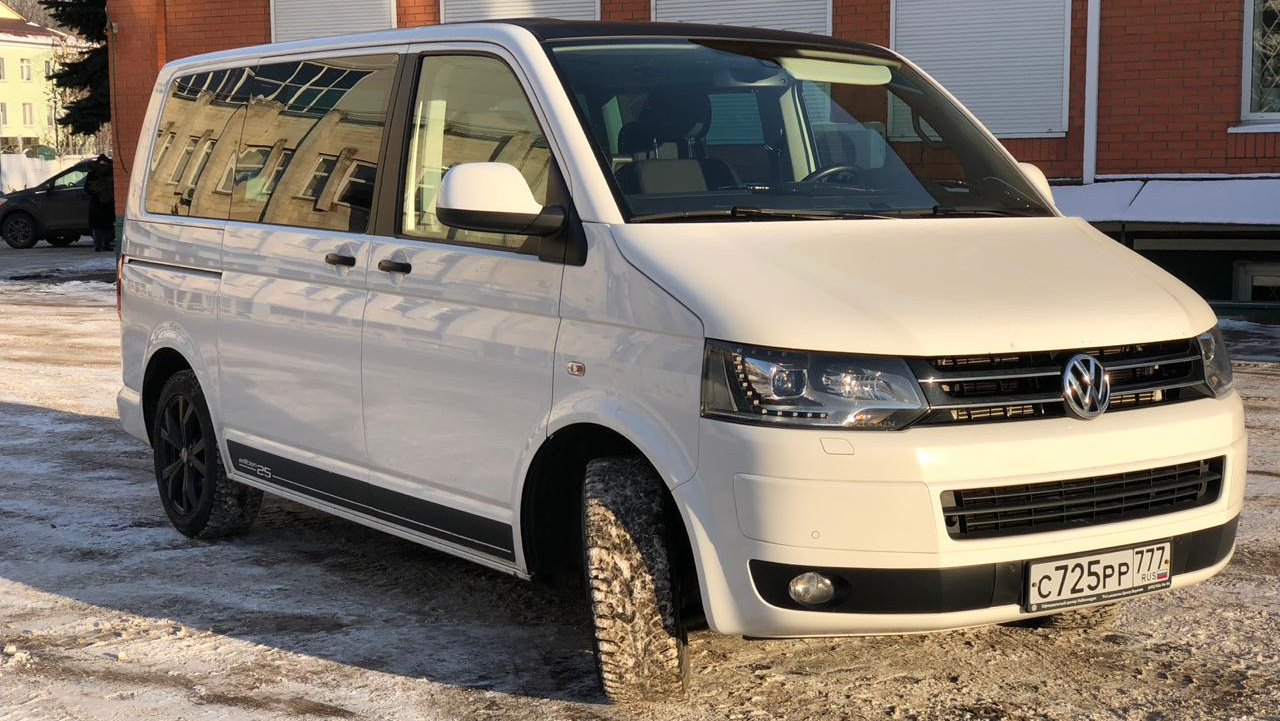 Volkswagen Multivan (T5) 2.0 дизельный 2015 | Мультик на DRIVE2