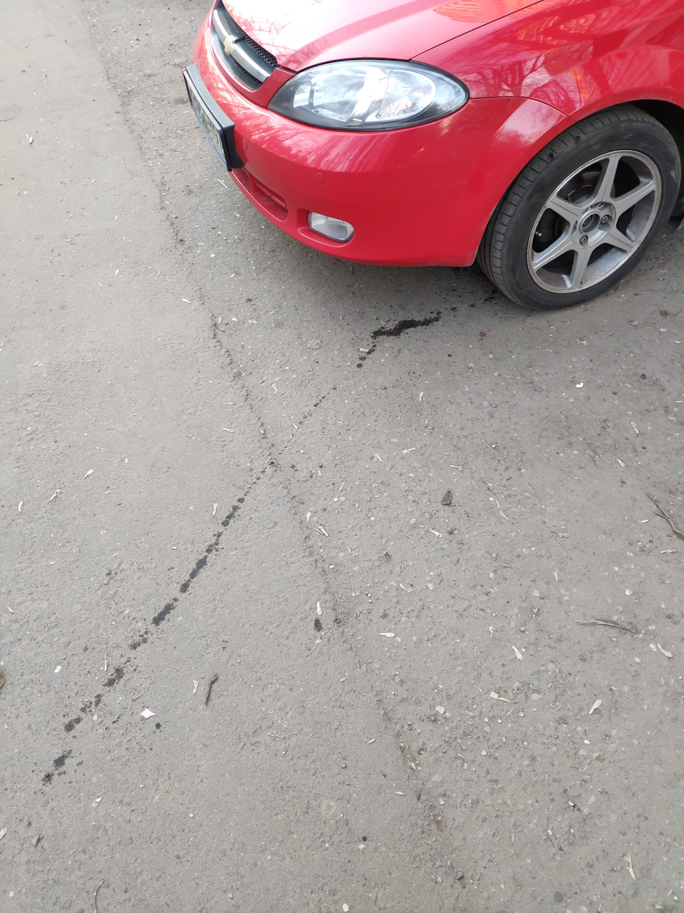 Лопнул тормозной шланг — Chevrolet Lacetti 5D, 1,6 л, 2010 года ...