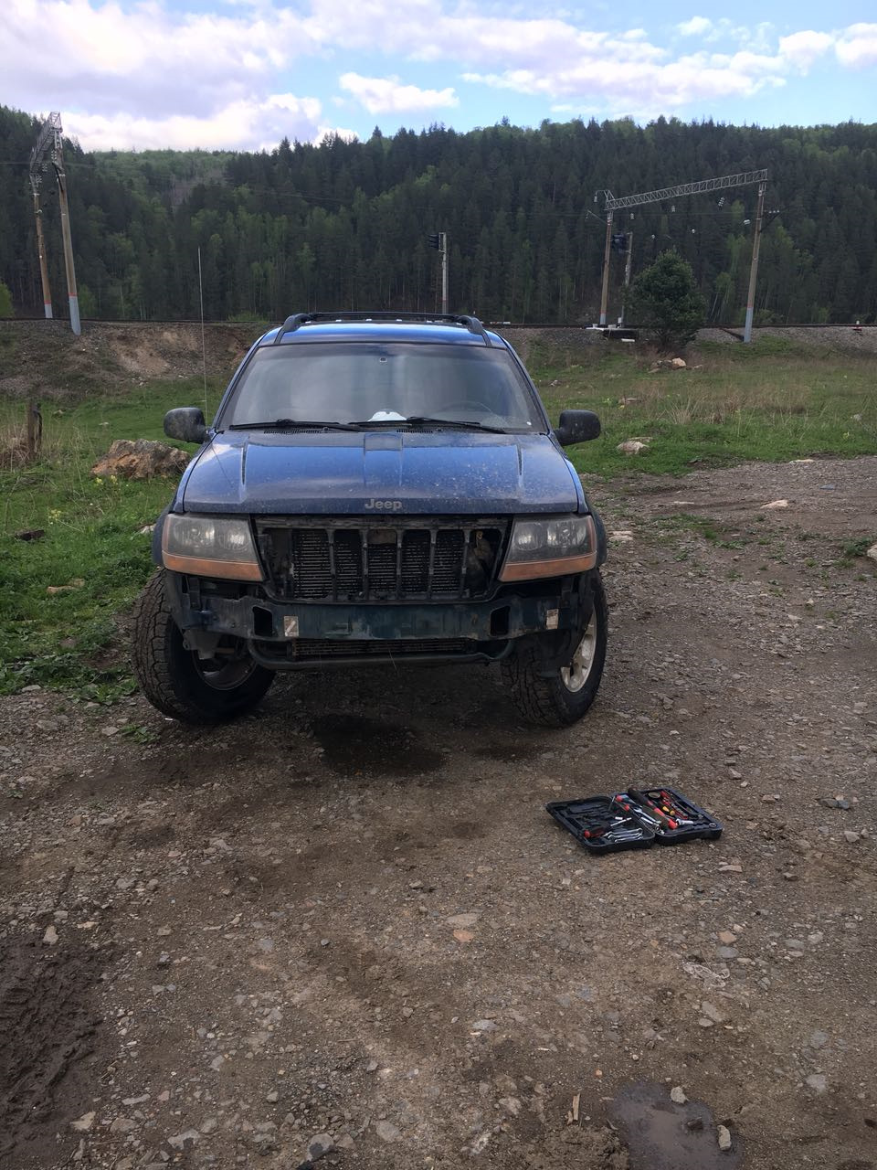 Поездка на Айгир — Jeep Grand Cherokee (WJ), 4 л, 2001 года | покатушки |  DRIVE2