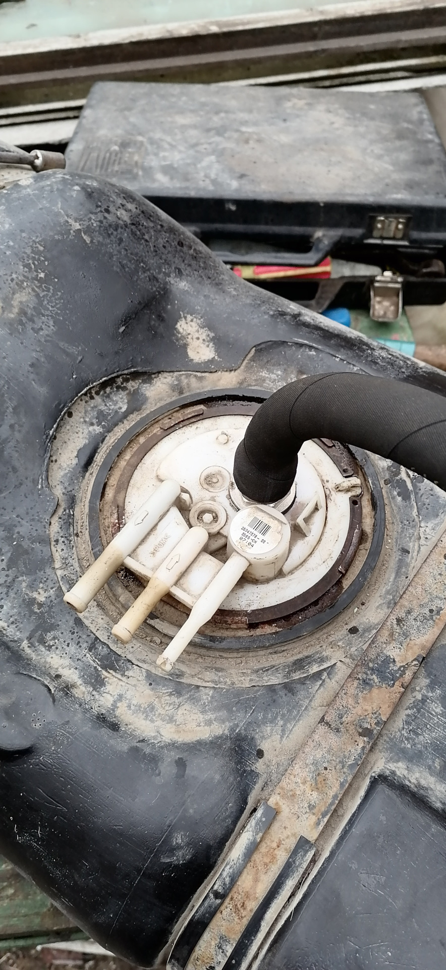 Замена бензонасоса (часть 2) — Tianye Admiral (Тянье Адмирал), 2,2 л ...