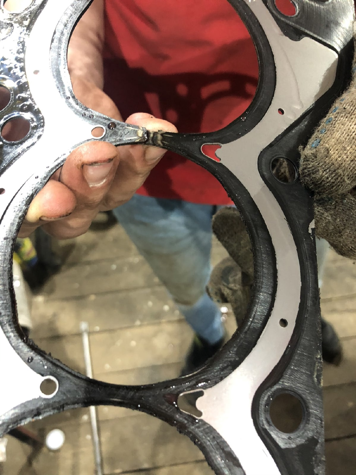 Прогар прокладки ГБЦ. — Toyota Corolla (140/150), 1,6 л, 2007 года ...