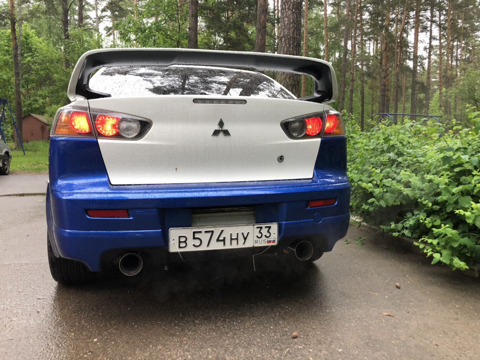 Фото в бортжурнале Mitsubishi Lancer X