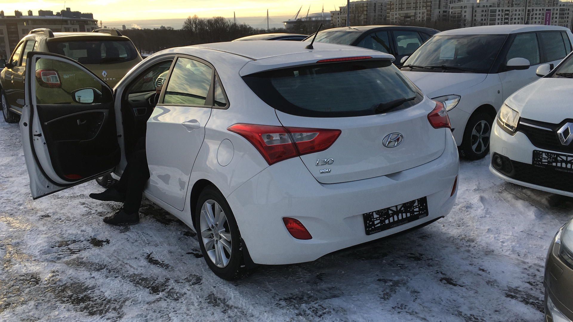 Hyundai i30 (2G) 1.6 бензиновый 2013 | Хорошая белая машина. на DRIVE2