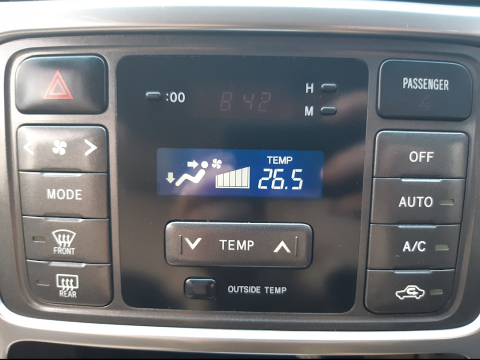 Может кому надо Космо климат Тойота Ипсум 10/15 — Toyota Ipsum (10), 2 ...