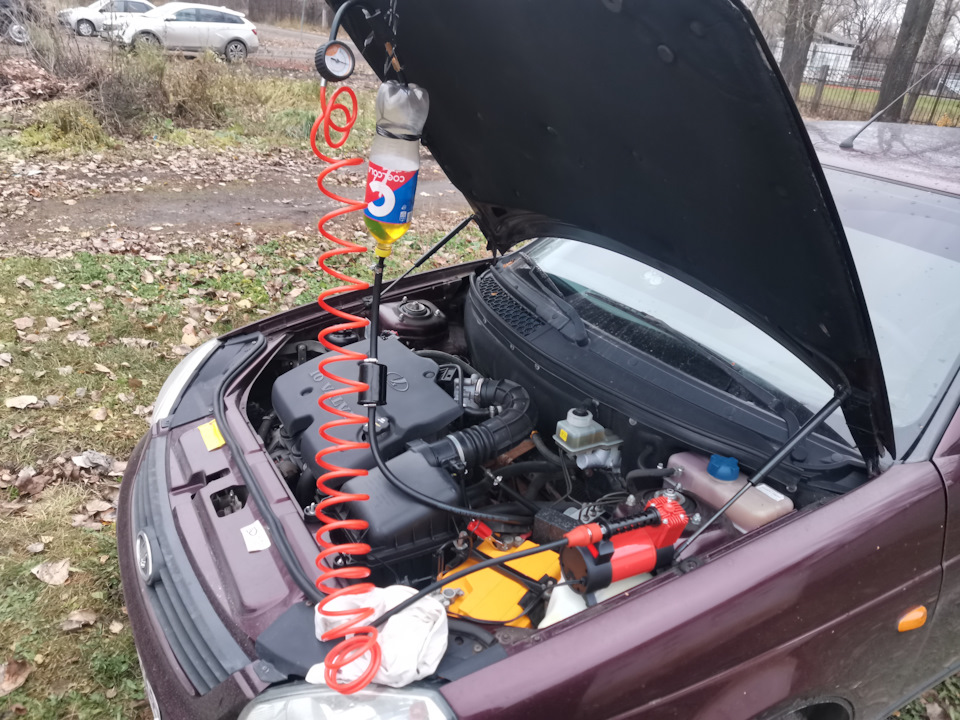 Промывка форсунок — Lada Приора седан, 1,6 л, 2012 года | своими руками ...