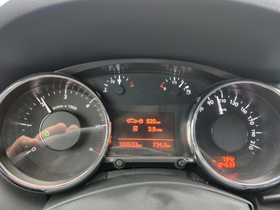 Расход топлива — Peugeot 3008 (1G), 1,6 л, 2010 года | наблюдение | DRIVE2