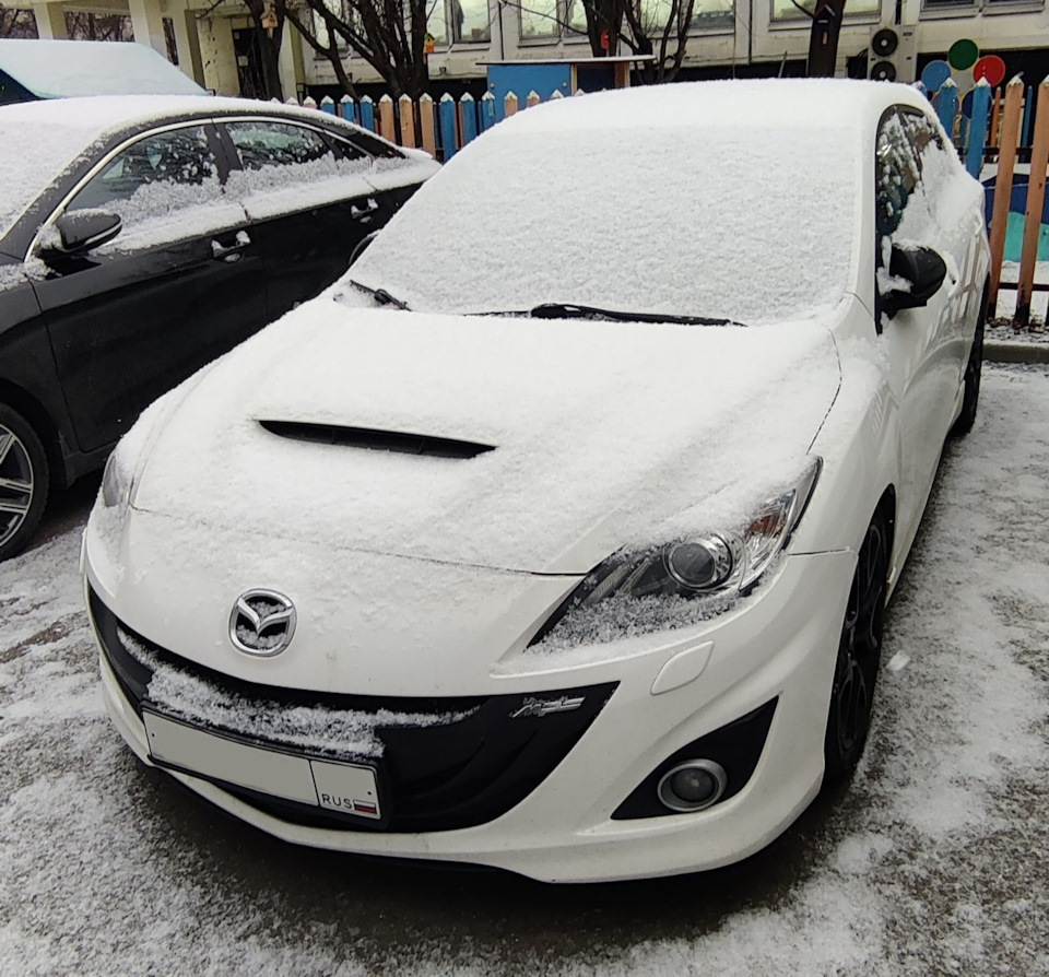 Зимой все-таки будем ездить — Mazda 3 MPS (2G), 2,3 л, 2012 года | шины |  DRIVE2