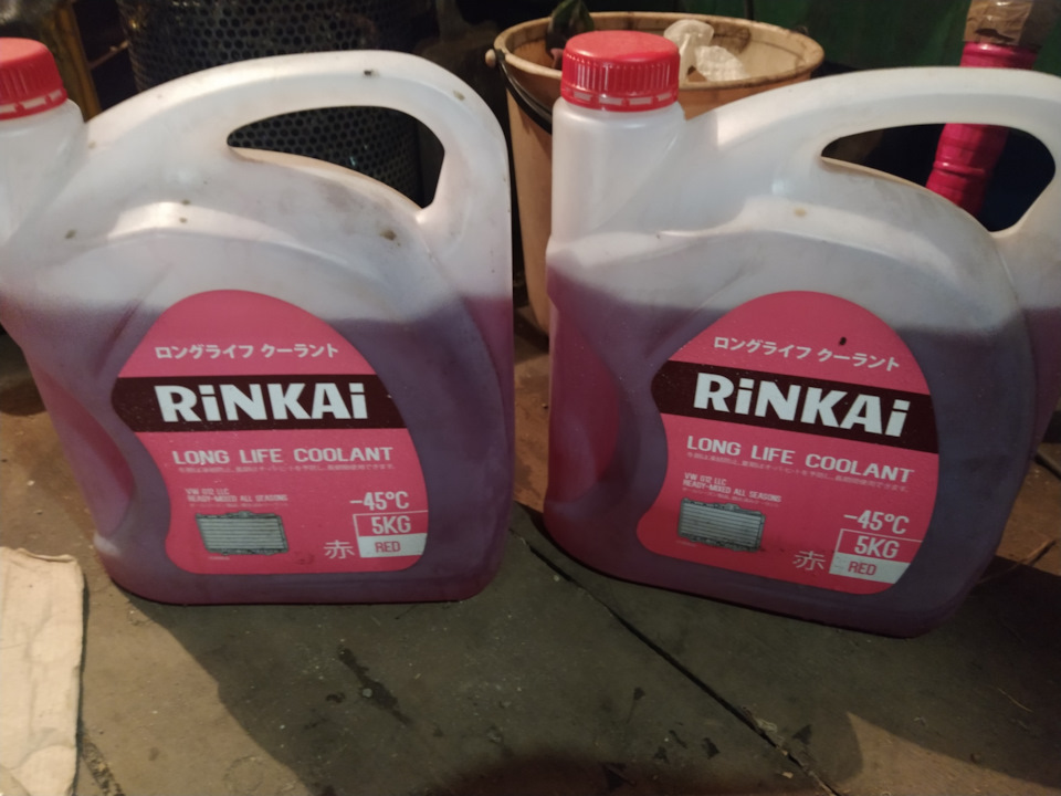 Переход с тосола на антифриз. — Toyota HiAce (H100), 2,8 л, 1997 года ...