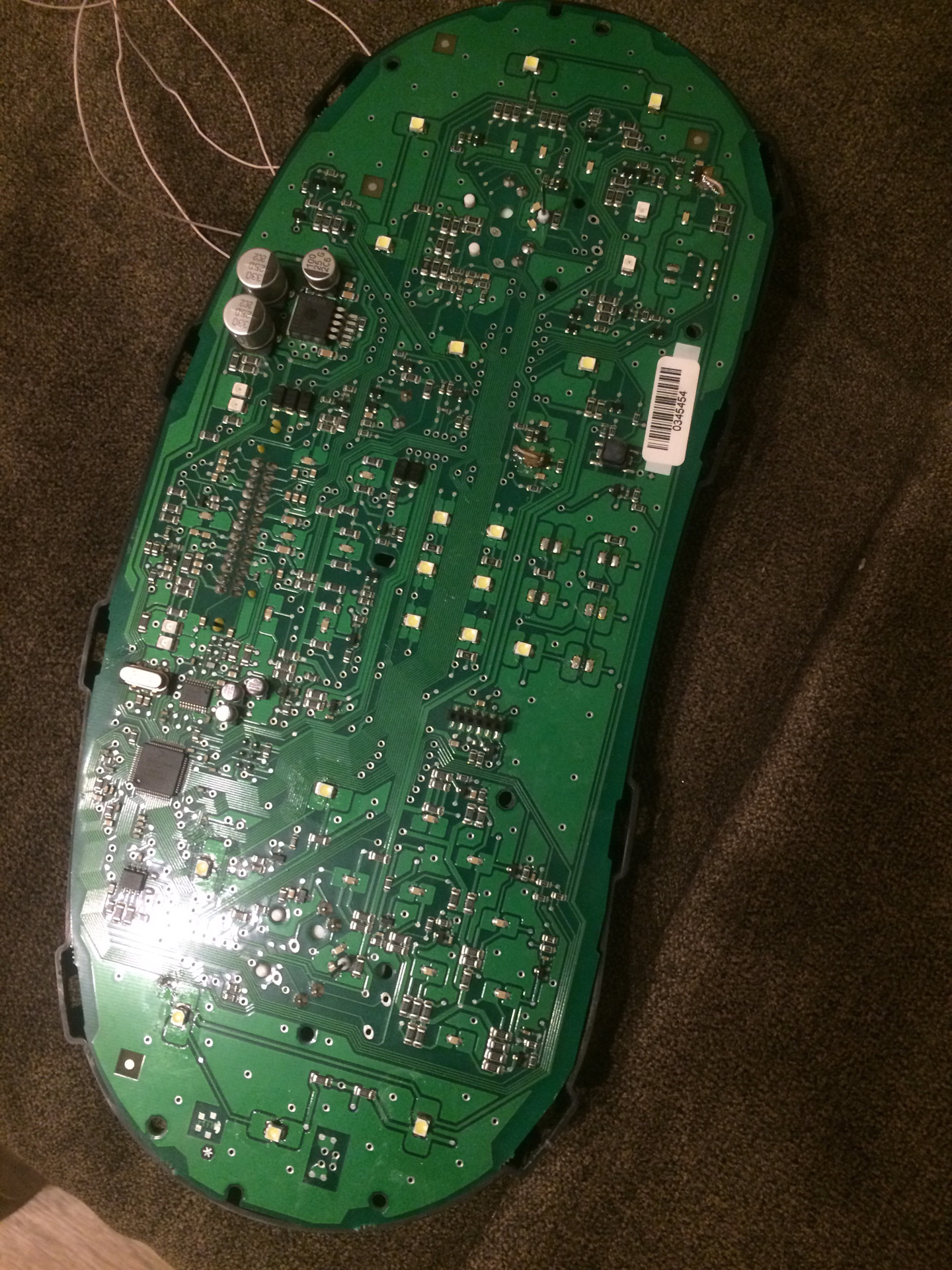 Пересвет приборной панели гранта — DRIVE2