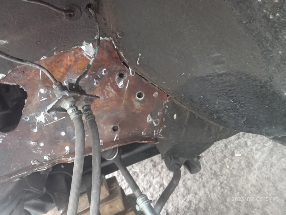 Усиление лонжеронов — Lada 4x4 3D, 1,7 л, 1995 года | своими руками ...