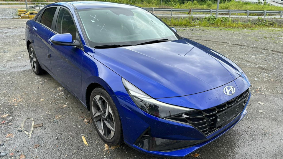 Hyundai Avante (7G) 1.6 бензиновый 2020 | BLUE на DRIVE2