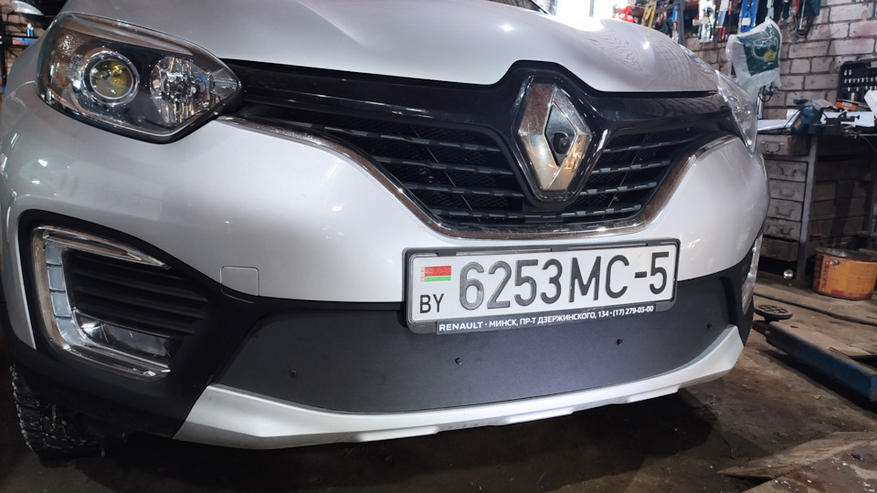 Зимняя заглушка-утеплитель в бампер РЕНО КАПТУР — Renault Kaptur (2016 ...