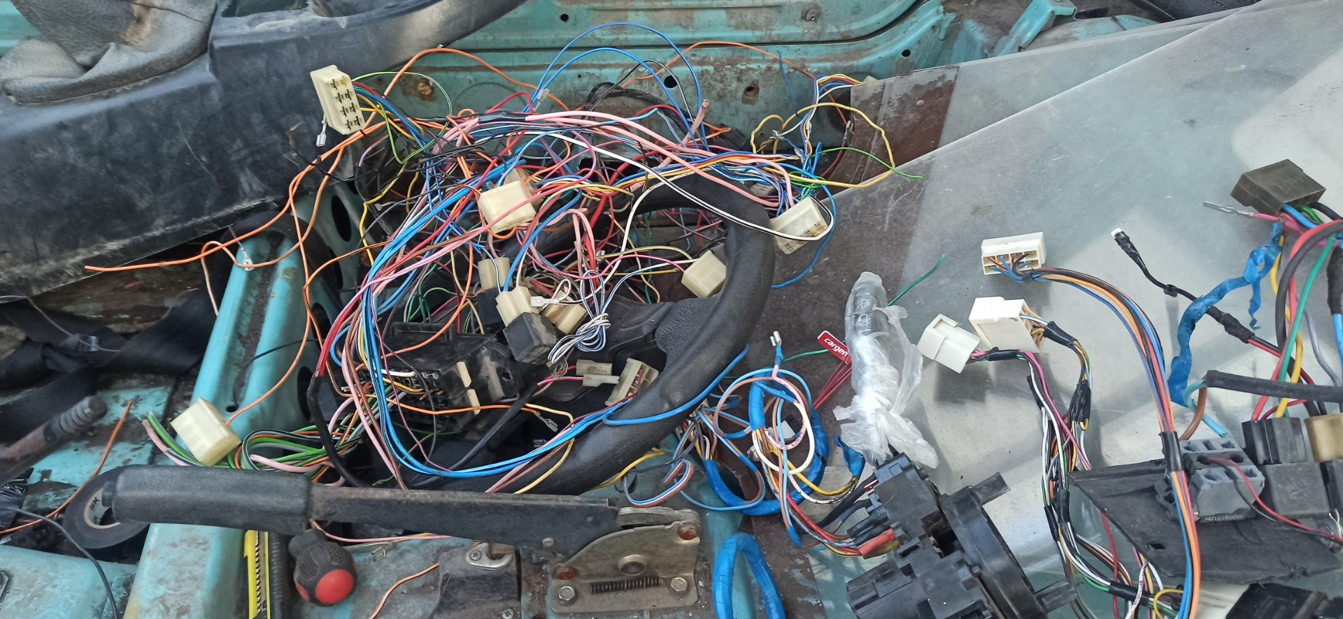 Проводка продолжение — Lada 11113 Ока, 0,8 л, 1997 года | электроника ...