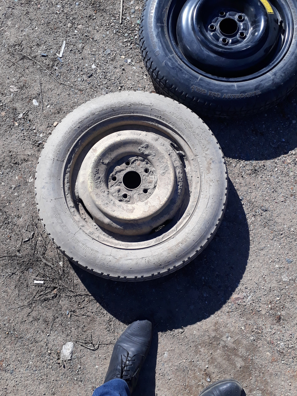 Докатка R16 — Toyota Estima (II), 2,4 л, 2001 года | шины | DRIVE2