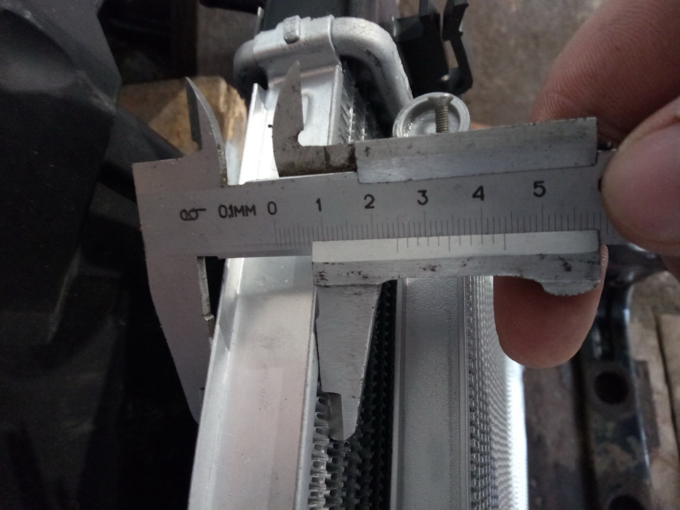 Радиатор охлаждения NRF- 24мм — Ford Focus Hatchback II