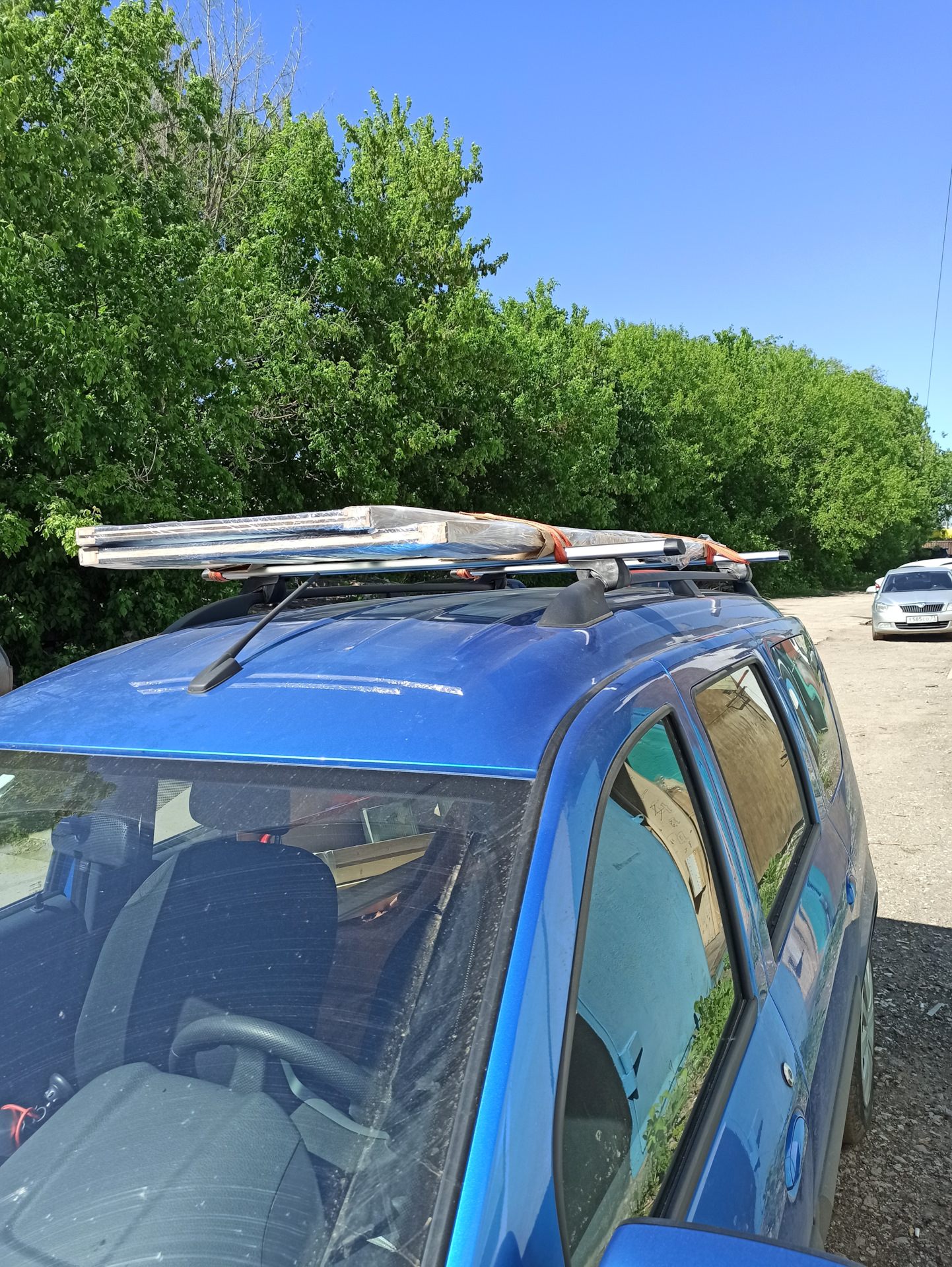 Поперечены — Lada Ларгус, 1,6 л, 2021 года | аксессуары | DRIVE2