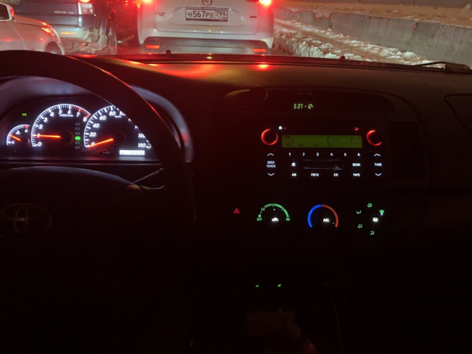 Замена подсветки на штатной магнитоле — Toyota Camry (XV30), 2,4 л ...