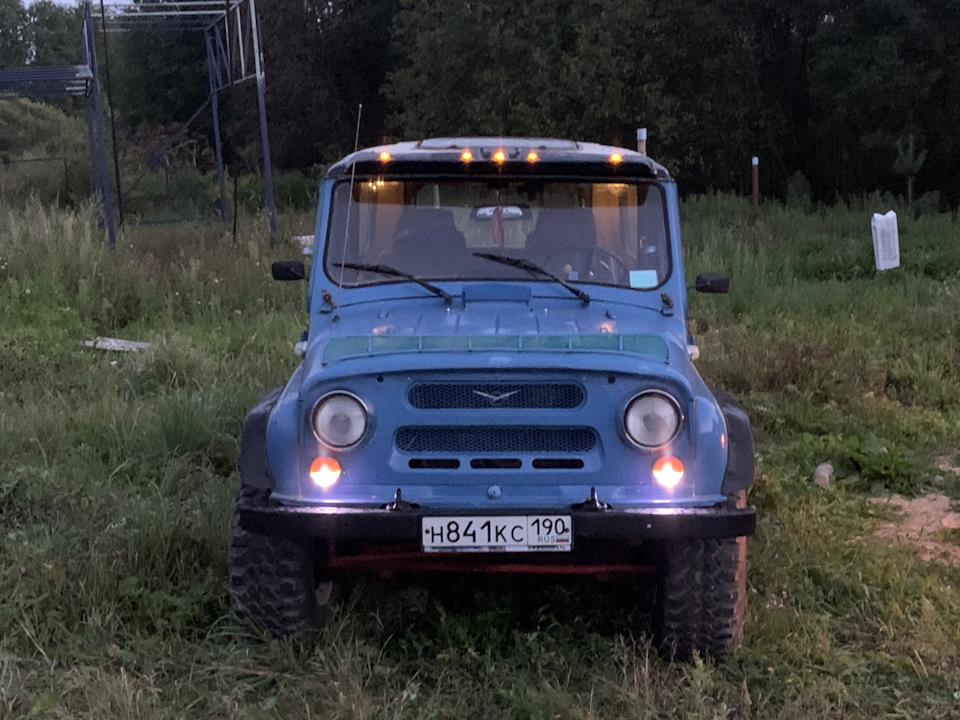 Photo from the logbook UAZ 3153