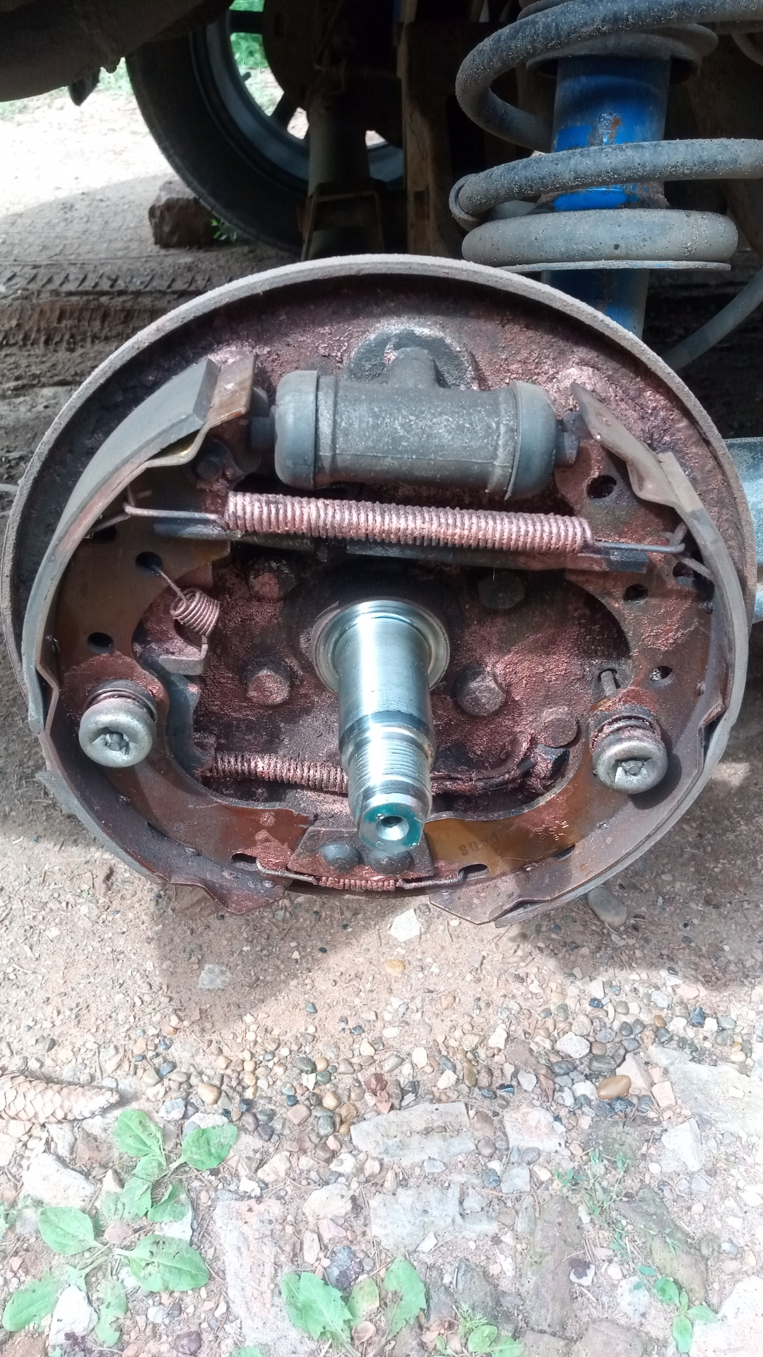 Смазка задней ступицы ВМП RUBIN. — Nissan Almera Classic (B10), 1,6 л ...