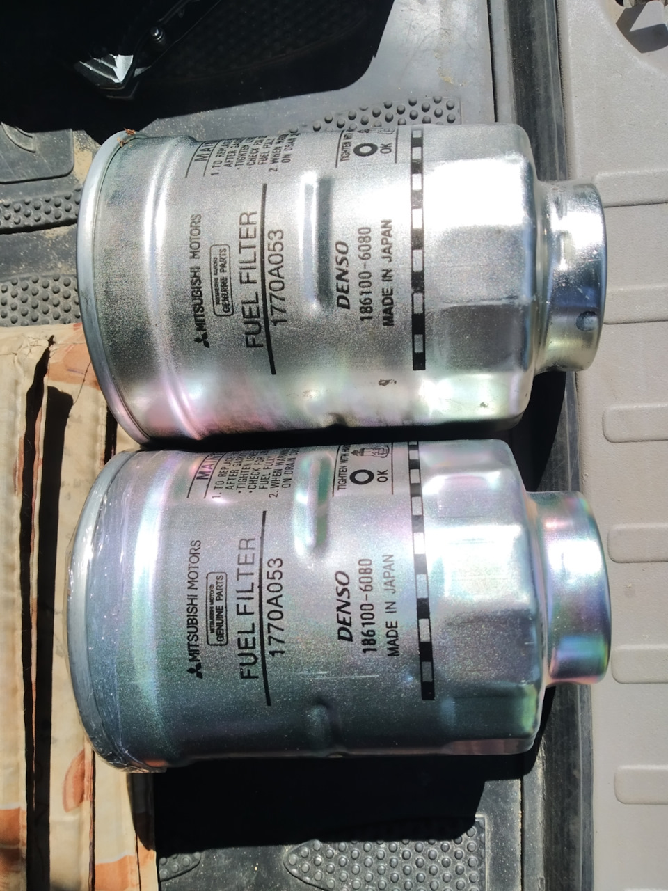 1770A053 Фильтр топливный Mitsubishi | Запчасти на DRIVE2