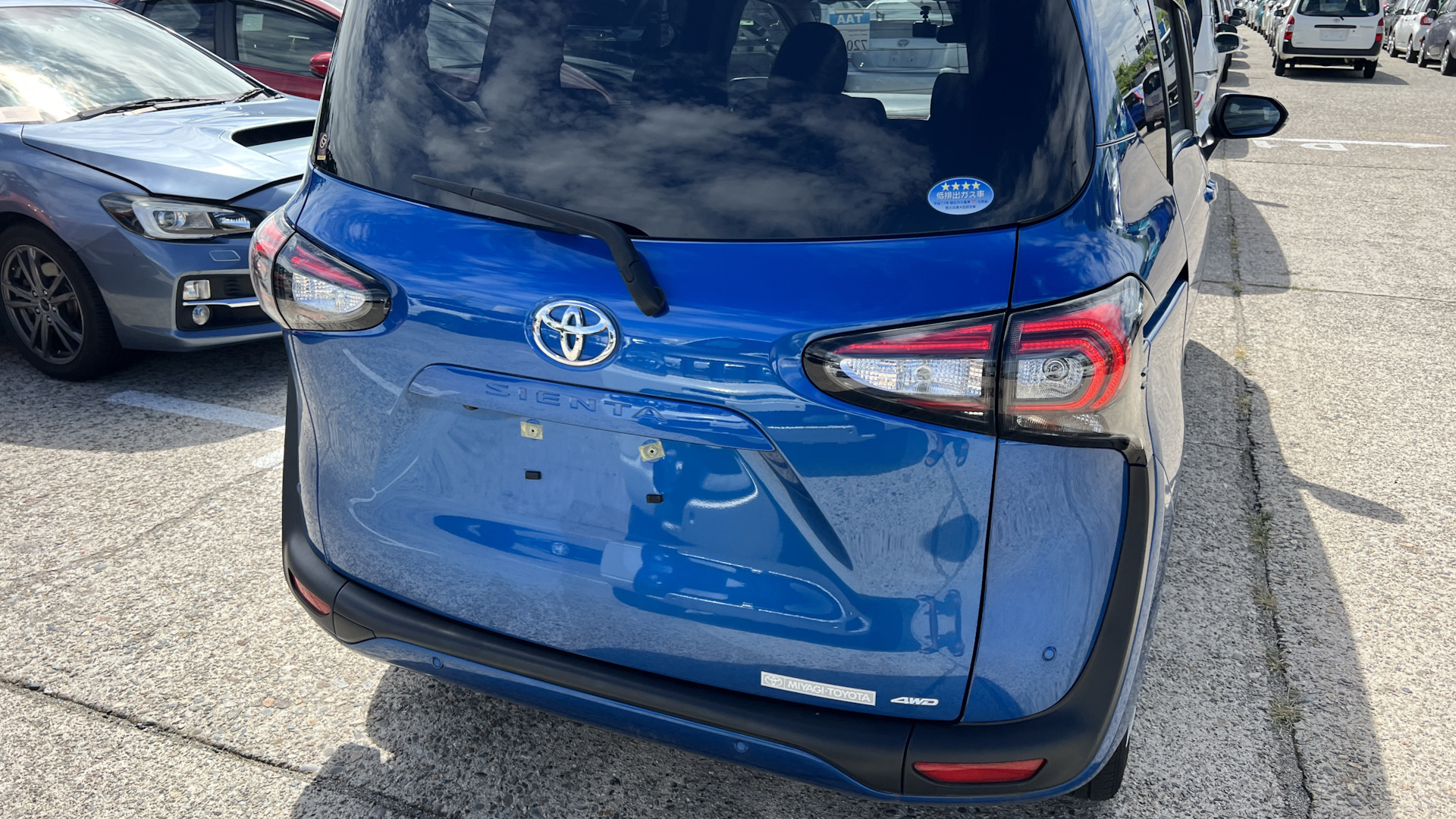 Toyota Sienta (2G) 1.5 бензиновый 2019 | Изолента на DRIVE2