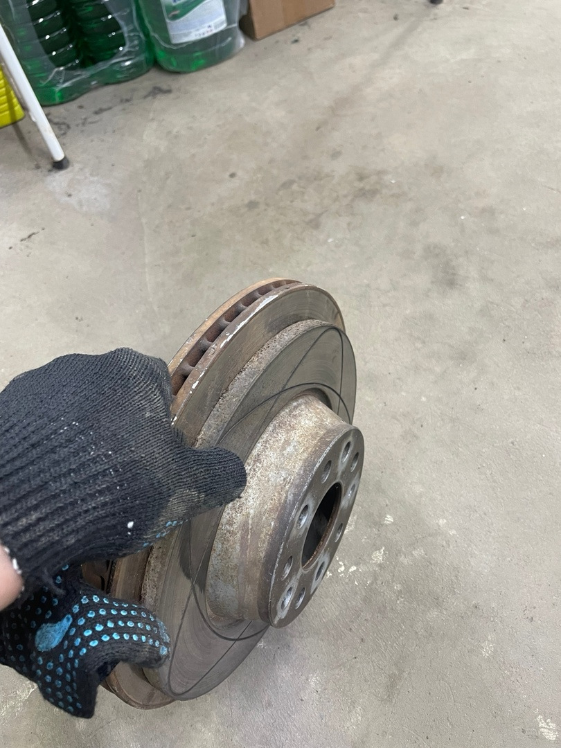 Разница 282/12 и 310/22 дисками — Volkswagen Passat Variant (B6)