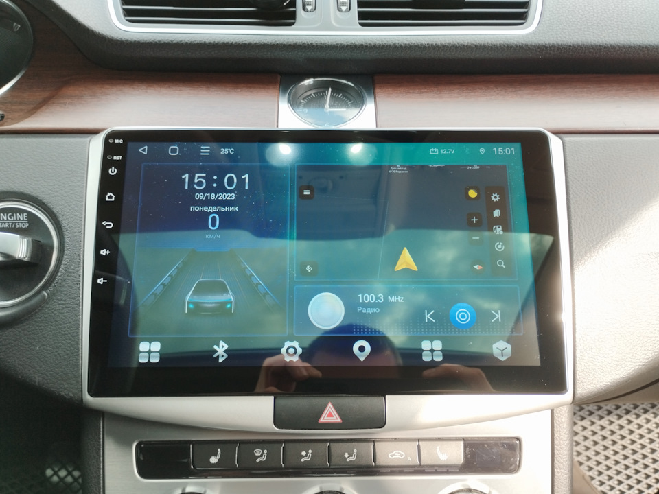 Магнитола андройд topway ts18 2/32gb 10" на Volkswagen Golf Mk6 ...