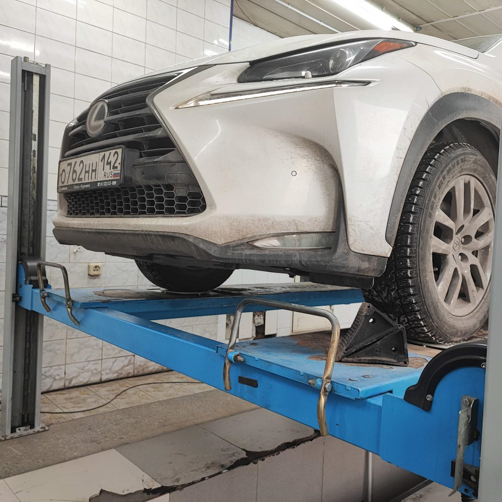 Развал схождение — Lexus NX (1G), 2 л, 2015 года | визит на сервис | DRIVE2