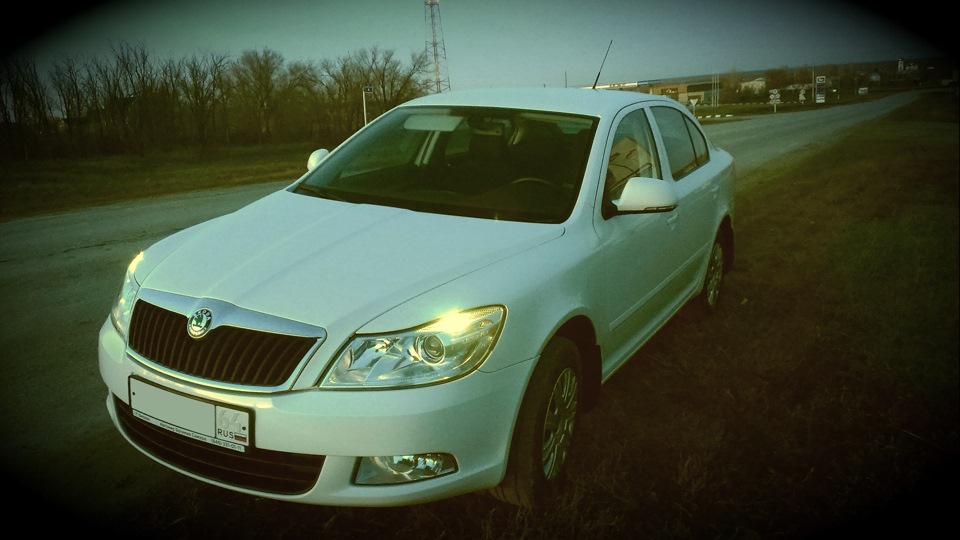 чехлы эко-кожа на октавию А5 — Skoda Octavia A5 Mk2, 1,6 л, 2011 года ...