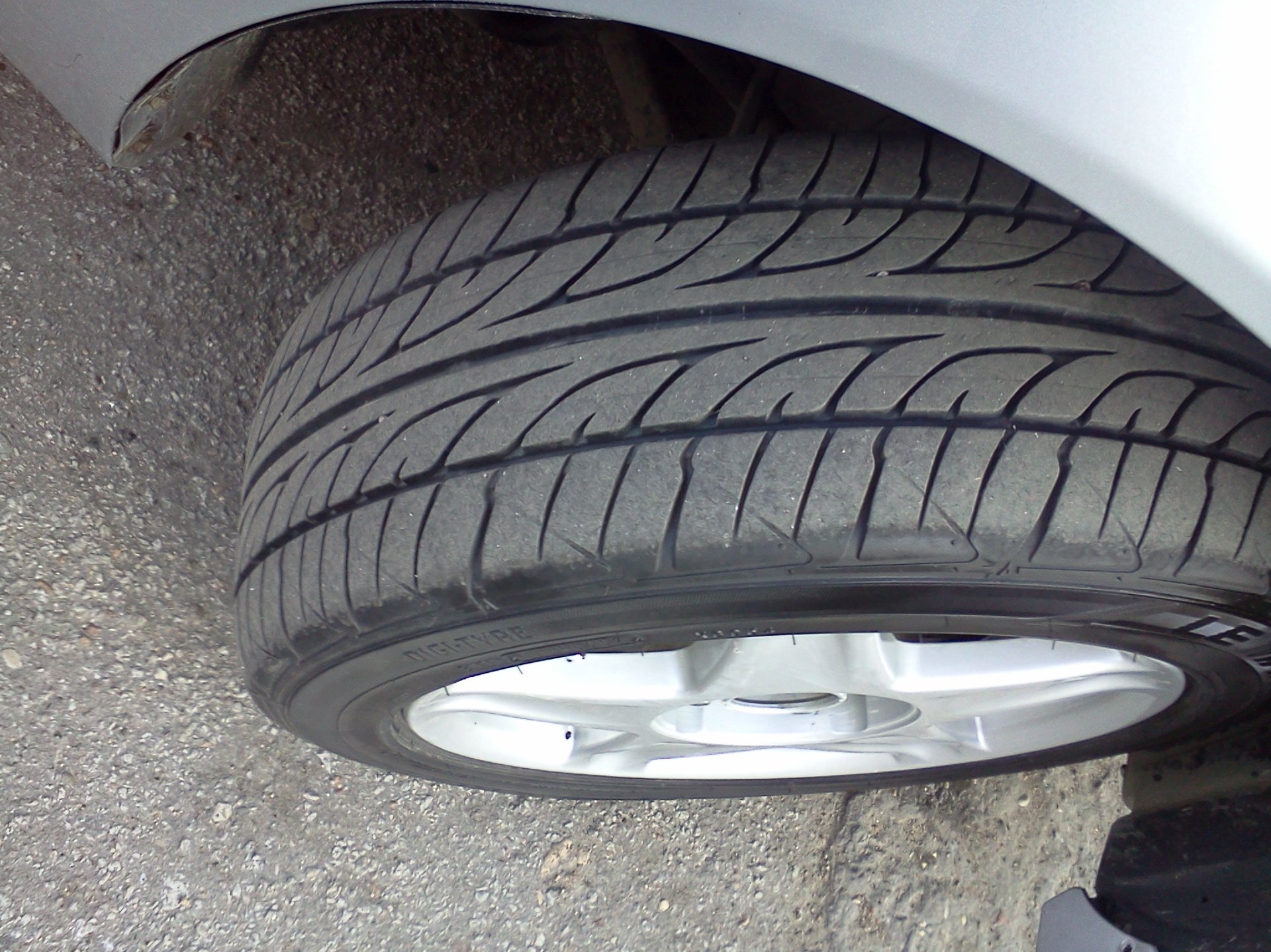 Летняя резина+губа+шумка:-) — Toyota Corolla Spacio (E110), 1,6 л, 1997 ...