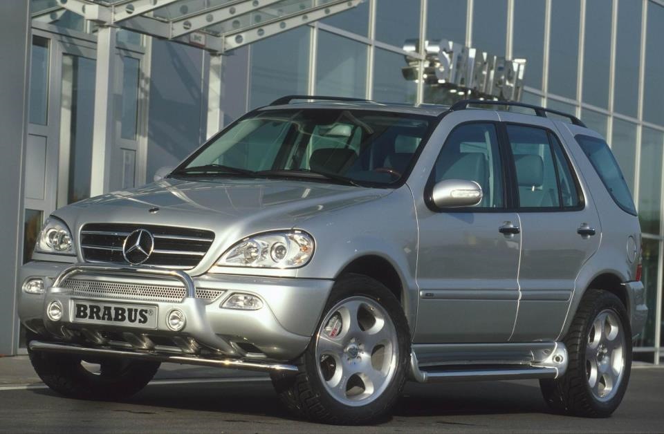 Кенгурятник Brabus Mercedes ml w163